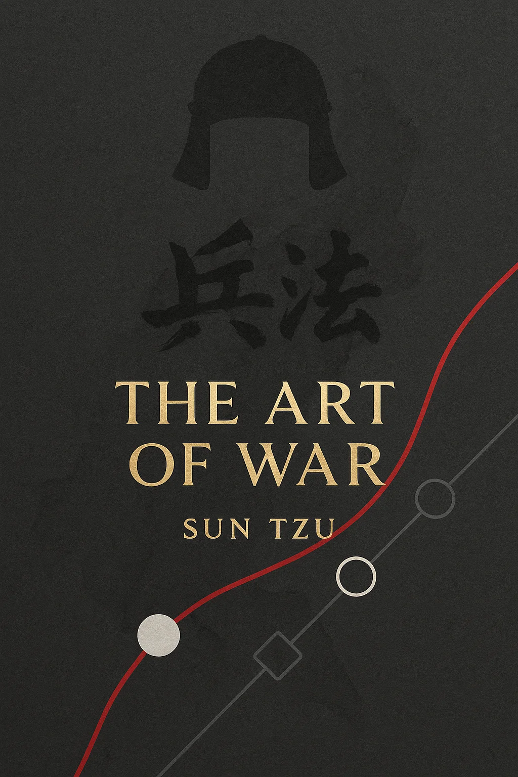 Cover art for The Art of War featuring Sun Tzu or thematic imagery representing ancient Chinese warfare and strategy